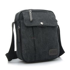 Santorini Tas Pria Import Branded Model Terbaru Batam Men Vintage Canvas Multifunction Travel Satchel Messenger Shoulder Bag