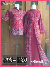 Sarimbit Gamis Batik Couple Baju Pasangan Batik Pekalongan Murah 17