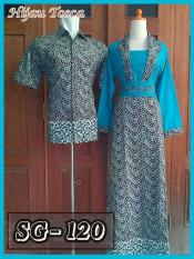 Sarimbit Gamis Batik Couple Baju Pasangan Batik Pekalongan Murah 19