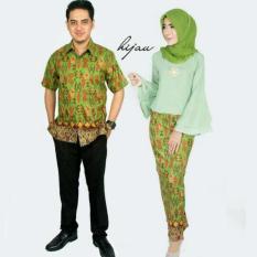 Sarimbit Gamis Batik Couple Zahra Exclusive