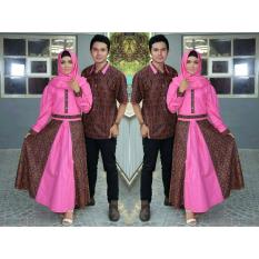 SARIMBIT GAMIS BATIK SARIMBIT SYAR'i BATIK SARIMBIT PINK BAJU KELUARGA Batik Kualitas Semipremium