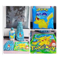 Sarung Anak AH10 (Paket Sarung, Sejadah, Peci Dan Tas)