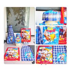 Sarung Anak Khairy Boi Biru Produk Tasikmalaya