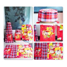 Sarung Anak Khairy Boi Merah Produk Tasikmalaya
