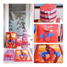Sarung Anak Khairy Derman Merah Produk Tasikmalaya