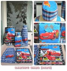 Sarung Anak terbaru Karakter Cars Biru