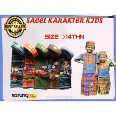 Sarung Celana Anak Usia 14Tahun Sarung Instan Peci Sarung Celana Anak Karakter