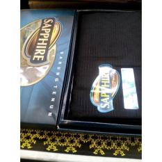 SARUNG HITAM POLOS - SAPPHIRE