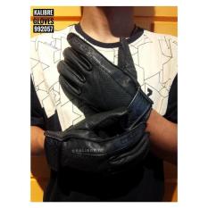 Sarung Tangan Motor Kulit/Leather/Biker Glove Kalibre 992057 Ori/Asli