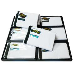 Sarung Tenun Sapphire Putih Polos