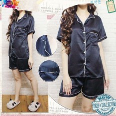 Satin PP Celana Pendek Serries pakaian tidur wanita piyama satin velvet silk