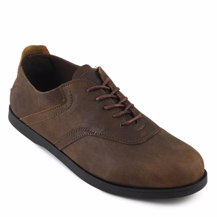 Sauqi Footwear Spancer Sepatu Formal Sneakers Pria Kulit