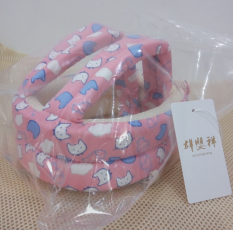 Tutup Pelindung Musim Panas Bernapas Topi Anak Helm (6 Bulan --- Berusia 6 Tahun (Titik) + Alas Bedak Padat Kucing)
