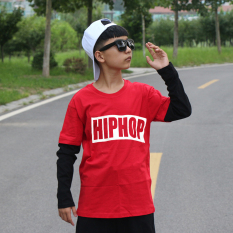 Sayang Jalan Pelatihan Kinerja Tarian Kaos Panggul-Hop (Hitam)