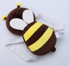 Sayang Sayang Anti Jatuh Helm Tikar (5 Bulan-18 Bulan + Coklat (Besar Lebah))
