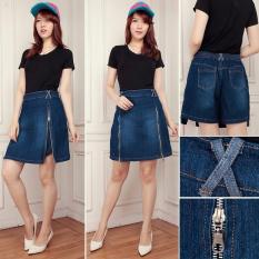 SB Collection Celana Pendek Jenny Jumbo Hotpants Jeans Rok Wanita