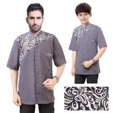 SB Collection Couple Atasan Baju Muslim Anto Koko Kemeja Anak Dan Ayah
