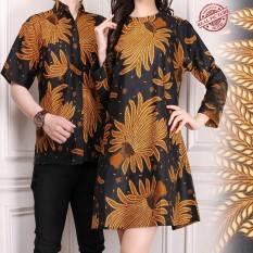 SB Collection Couple Atasan Tunik Kaila Blouse Dan Kemeja Batik Pria