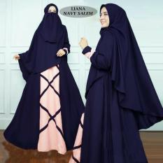 SB Collection Gamis Muslim Sarah Syarii Dress Maxi Terusan Wanita
