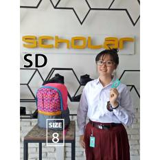 Scholar seragam sekolah kemej sd panjang swesi no 8