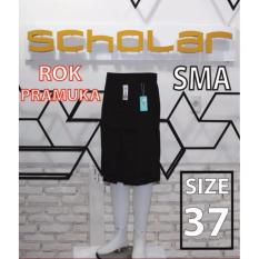 Scholar seragam sekolah rok pramuka SMA pendek biku 1 size 37