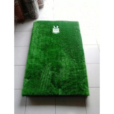 Sejadah Bulu Lembut Halus 70x112 Tebal Busa 3cm Pake Risleting