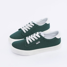 Sekarang Baymini Korea Modis Gaya Musim Semi atau Musim Panas Baru Sepatu Kanvas Sepatu (Model Perempuan + 8360 Hijau gelap)
