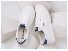 Sekarang Sepatu Semi Perempuan dan Model Musim Panas Sepatu Kets Putih Siswa (Putih)