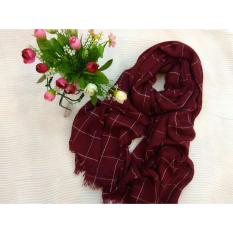 Selendang Sifon Shawl Selendang Zoya Zalora Selendang Pria Selendang Wanita Shawl Pria Pashmina Shawl Scarf Scarves Calya Marun