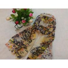 Selendang Sifon Shawl Selendang Zoya Zalora Selendang Pria Selendang Wanita Shawl Pria Pashmina Shawl Scarf Scarves Putri Orange