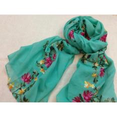 Selendang Sifon Shawl Selendang Zoya Zalora Selendang Pria Selendang Wanita Shawl Pria Pashmina Shawl Scarf Scarves Talita Green
