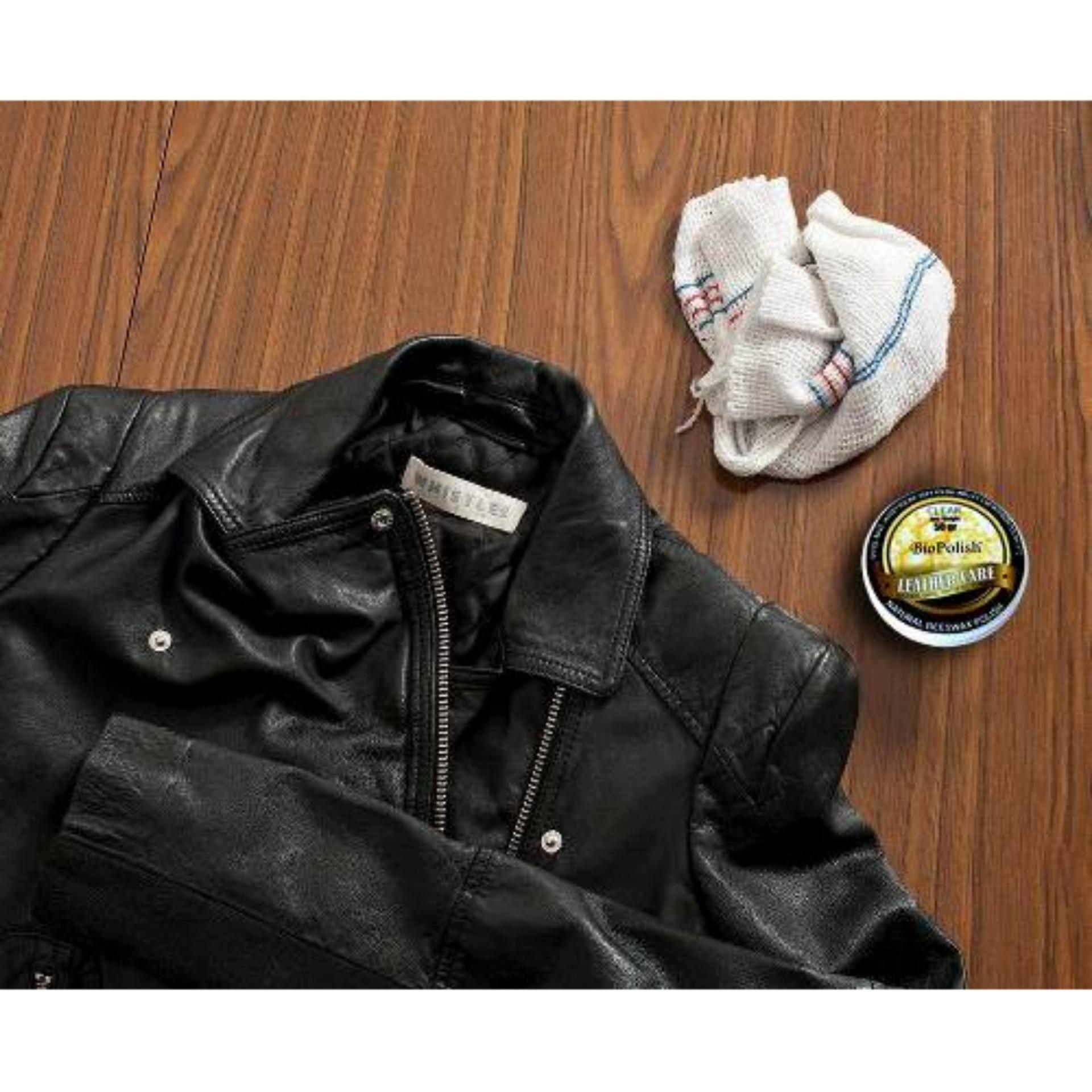 semir jaket kulit biopolish leather care