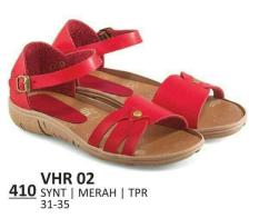 sendal flat anak wanita merah pink-sendal anak branded eflow murah ori
