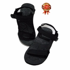 Sendal Gunung Pria Dan Wanita G0102 Full Hitam