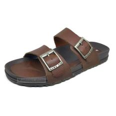 SENDAL / SANDAL HOMYPED NAVARA 01 BROWN LEATHER