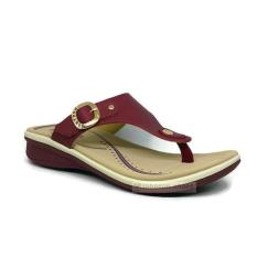 Sendal / Sandal Jepit Kulit Wanita HOMYPED - SILVANI N42