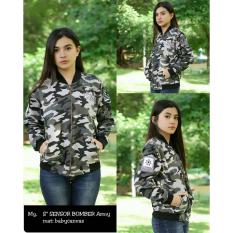 SENSOR BOMBER LORENG - FASHION JAKET BOMBER WANITA