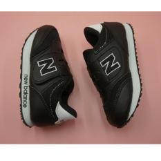 sepatu anak anak sekolah nb hitam putih