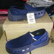 sepatu anak nevada karet size 35-36 navy