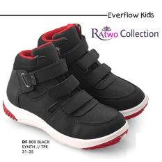 Sepatu Anak Sekolah Sd / Cibaduyut / Warna Hitam / Sepatu Boots Anak - A5ebc5