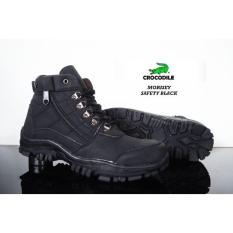 Sepatu Ankle Boots Stylish N Kokoh / Morisey Safety Cocok Untuk Hiking Dan Touring
