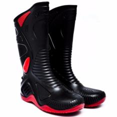 Sepatu AP Boot moto 2 BEST SELLER biker boot karet anti air