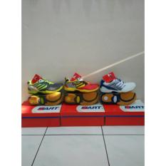 Sepatu Badminton Merk Hart 503 Red/Yellow & Grey/Citroen ! 100%Ori - 753Eb6
