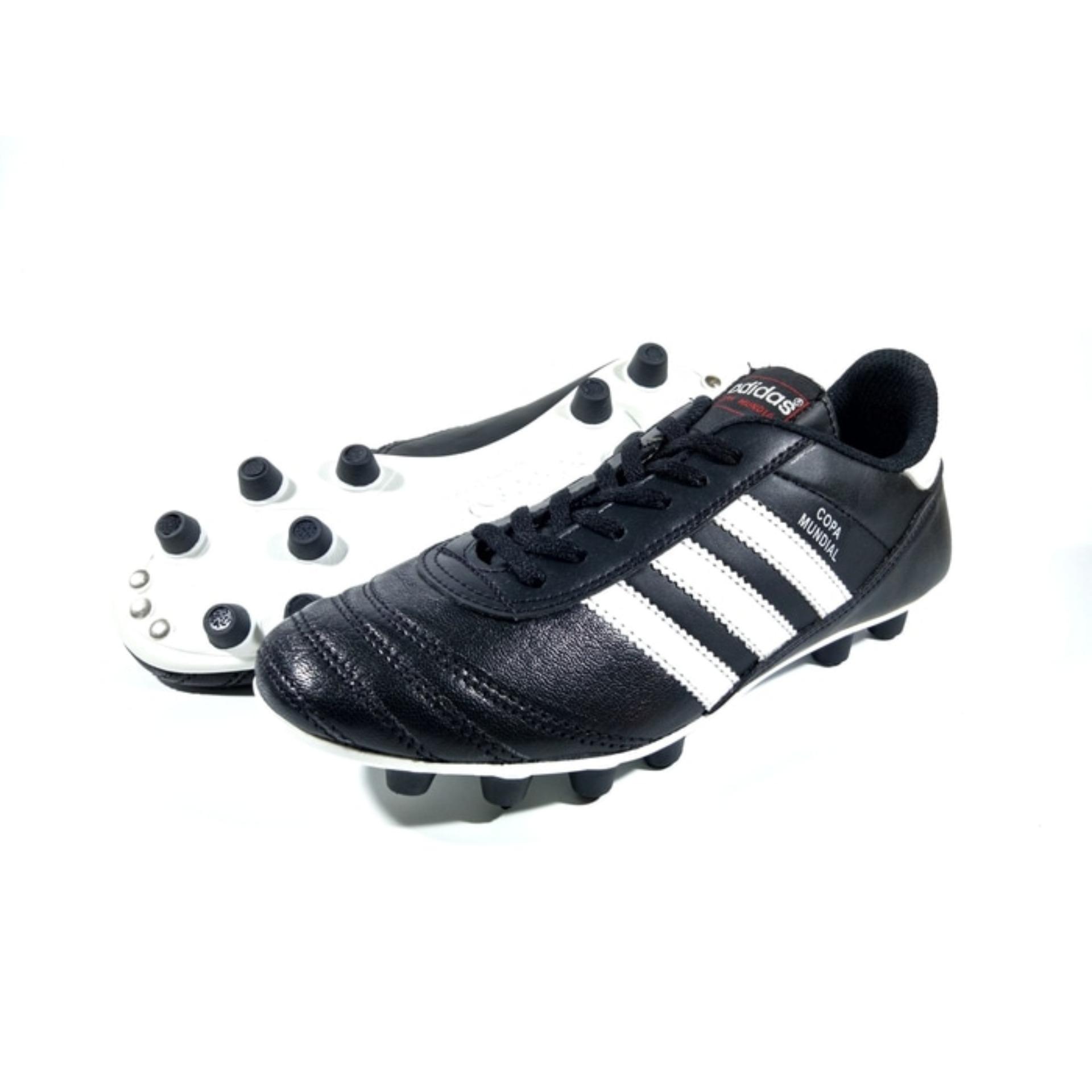 Sepatu Bola Pria Copa Mundial Classic Hitam Kulit