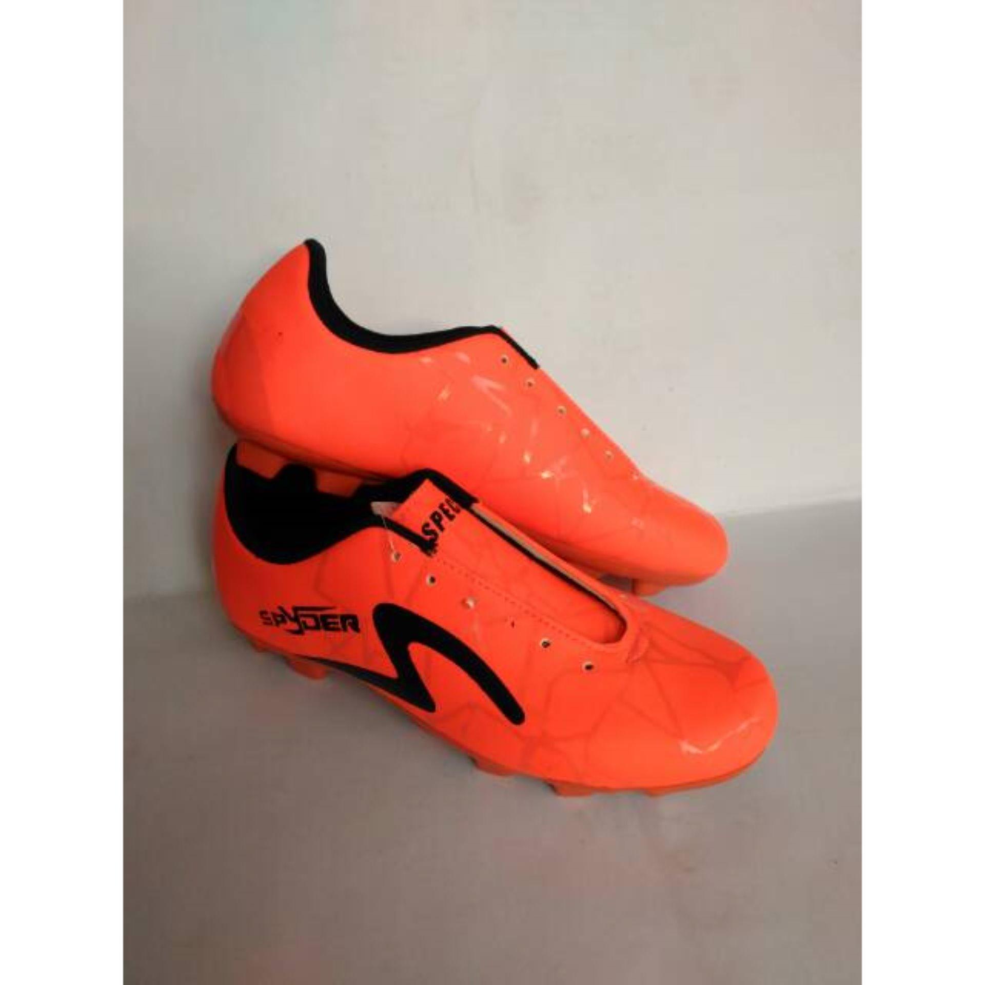 Sepatu Bola Spyder ORANGE Bonus TAS