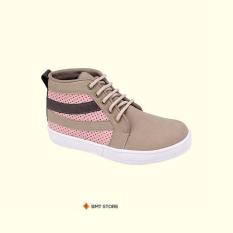 Sepatu Boot Anak Perempuan Umur 7 - 11 Tahun CDO 346-261 Cream Kombinasi