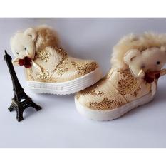 SEPATU BOOT ANAK WANITA GOLD