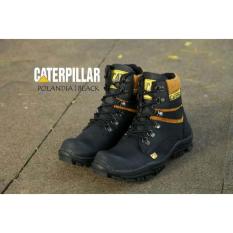 Sepatu boot caterpillar Pria tracking boots outoor caterpillAR safet