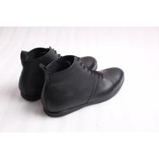 Sepatu Boot Kulit Kambing Asli Boston-Milan (Nyaman - Ringan & Murah) - Zkxfss