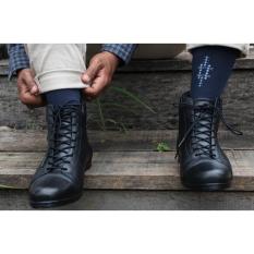 Sepatu Boot Kulit Pria Model Bernardi (Converse-Vans-Bally)